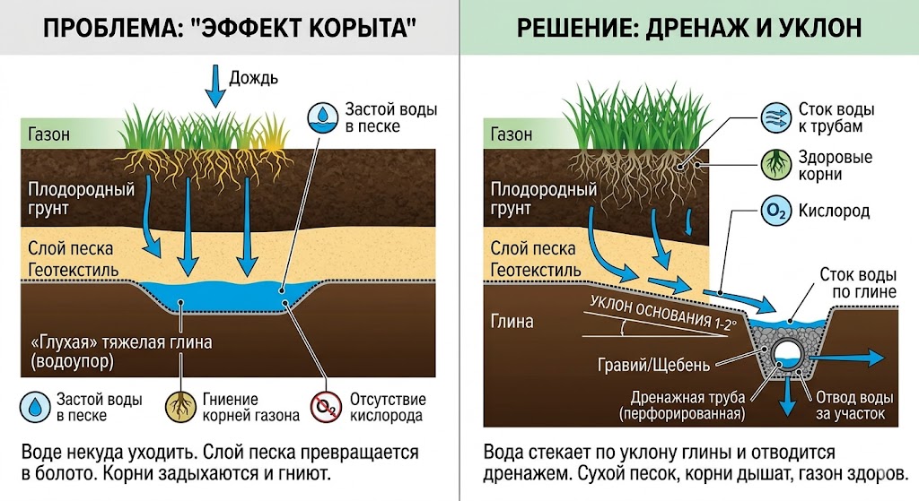 Куда уходит вода?