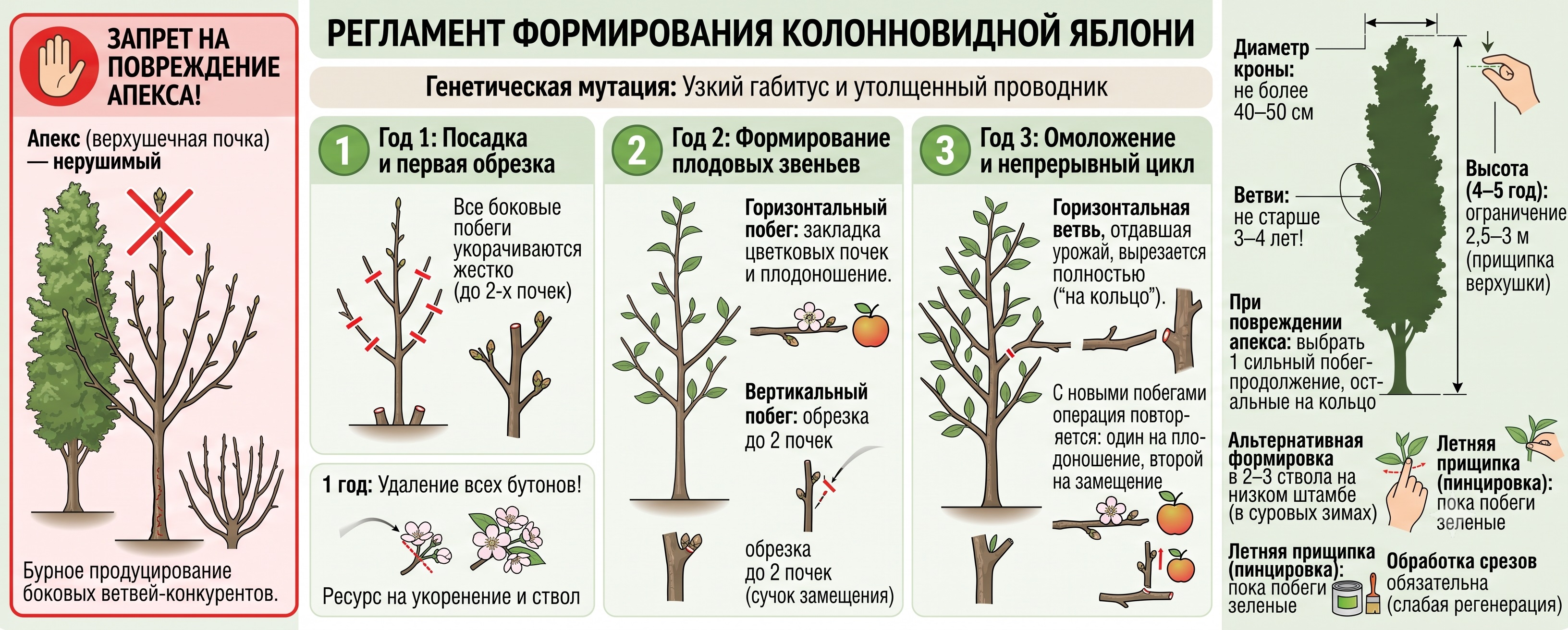 Колонновидная яблоня обрезка Колонновидная яблоня обрезка
