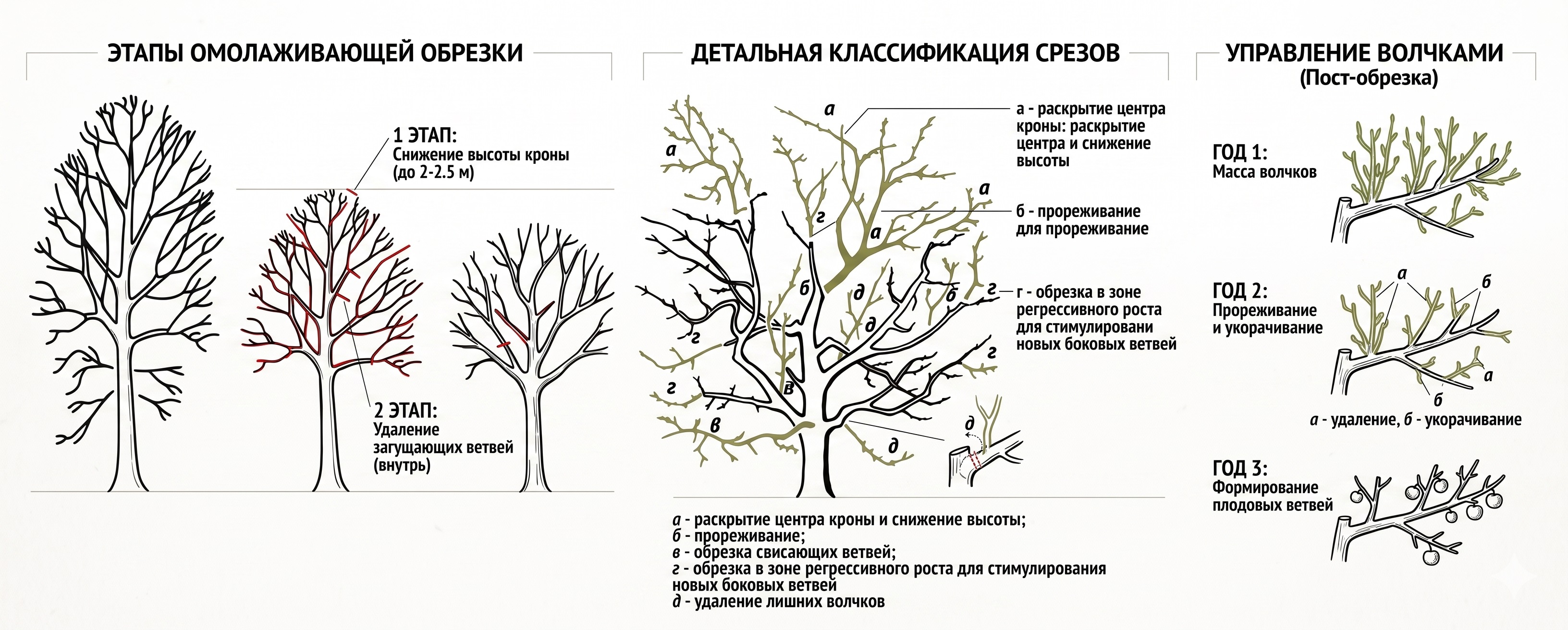 Омолаживающая обрезка Омолаживающая обрезка